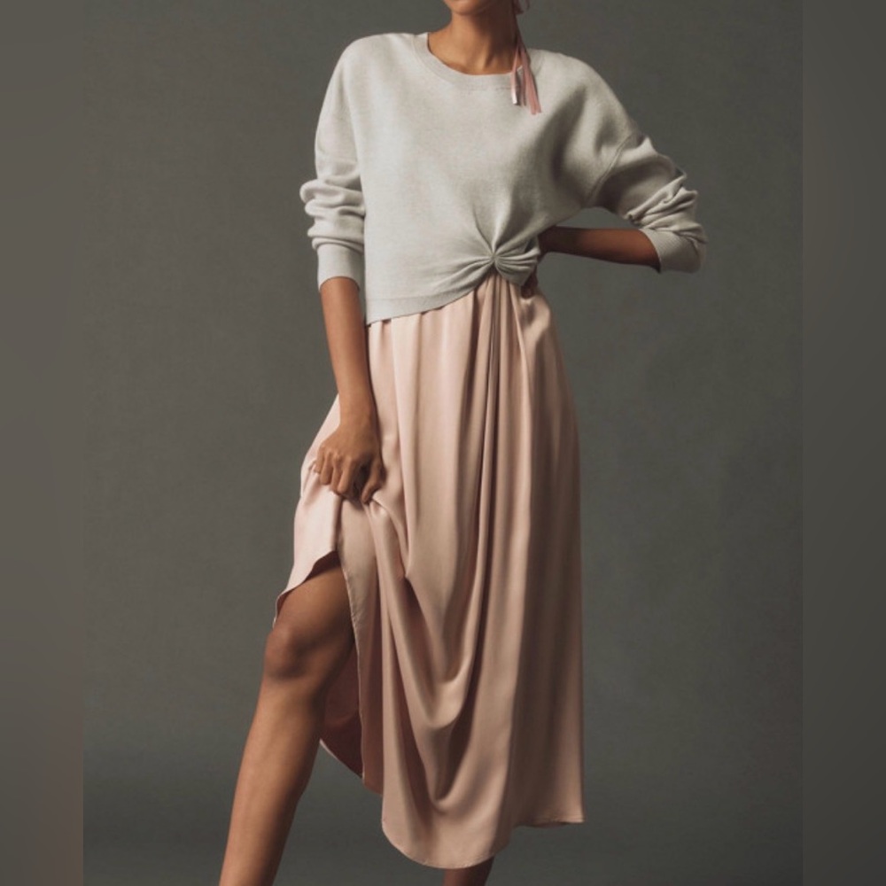Anthropologie Gemini TWOFER Dress & Sweater 3x